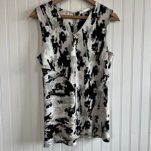 Hugo boss shirt women Small‎ abstract art sleeveless